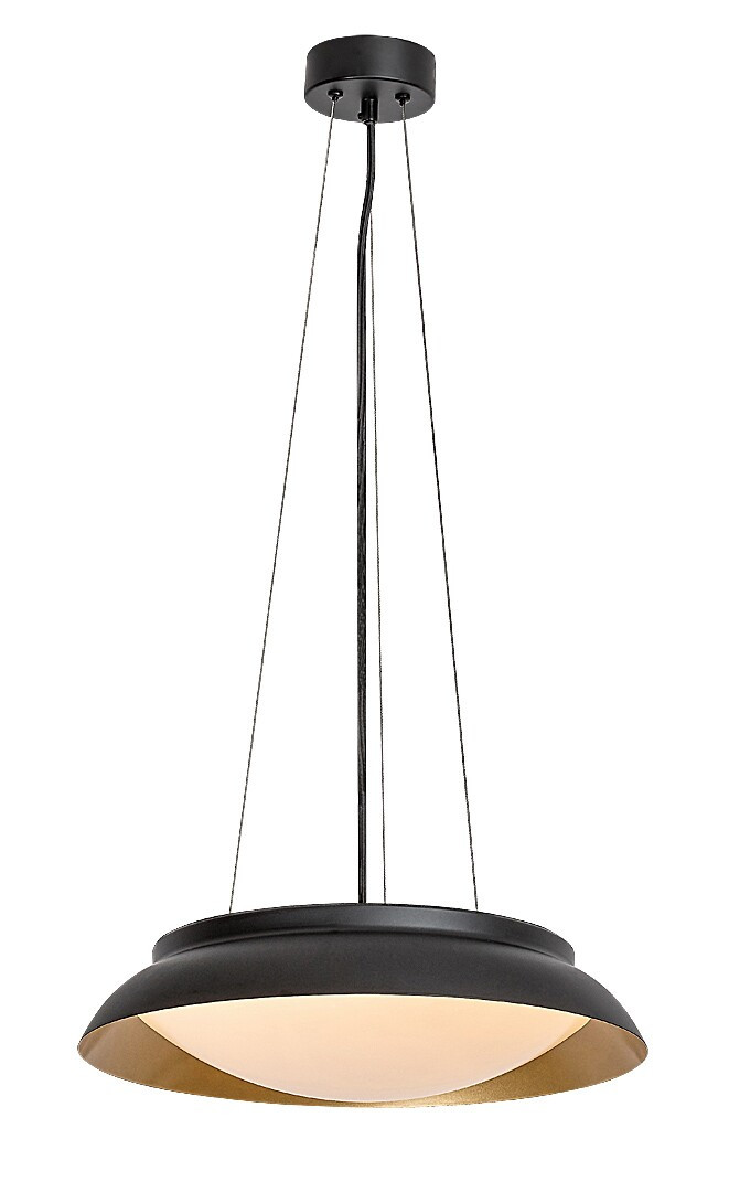 Lampa wisząca HAFSA czarno-złota-biała LED 24W 3000K 1250lm IP20 Rabalux