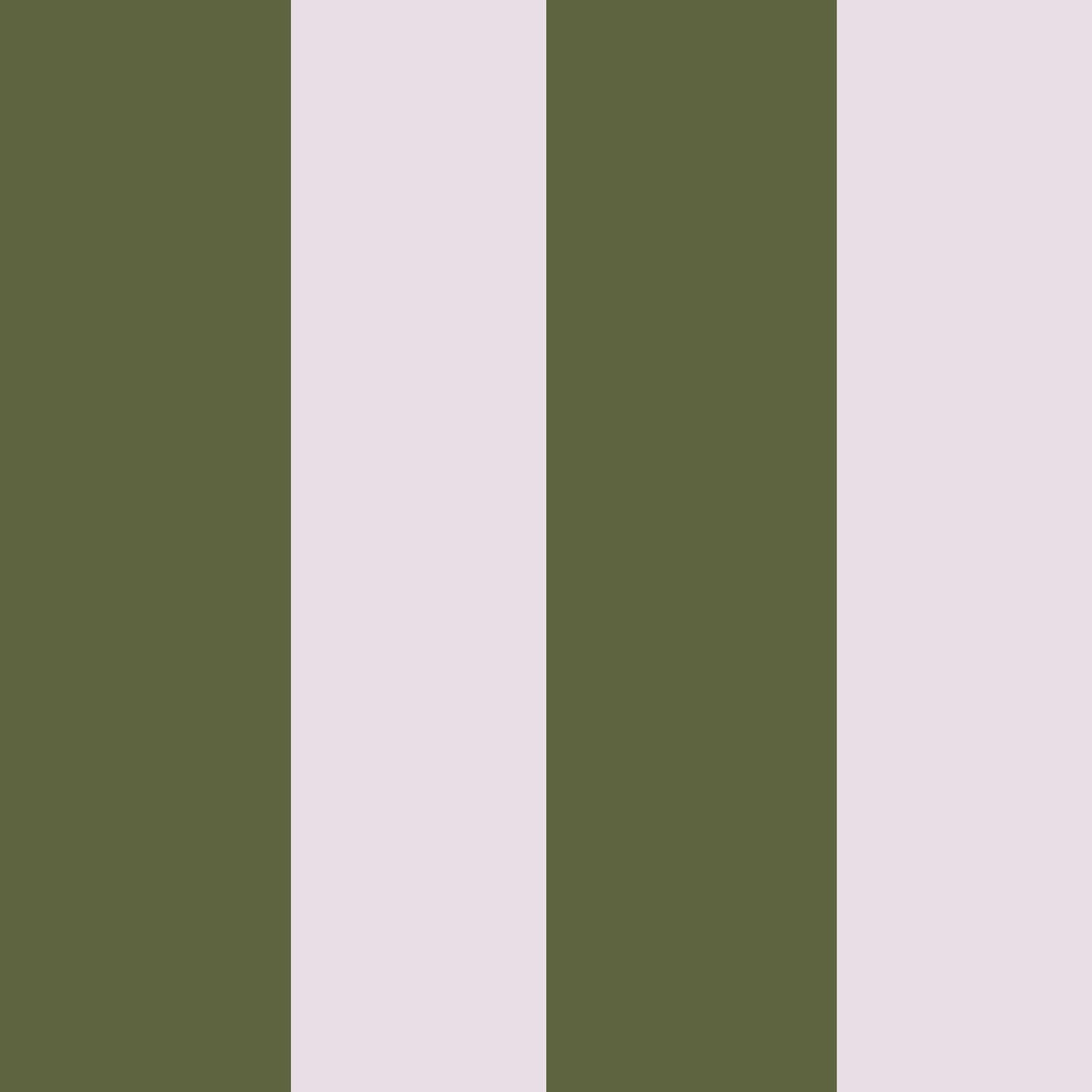 Joules Vliesbehang - Harborough Stripe Olive - Groen - 10mx52cm