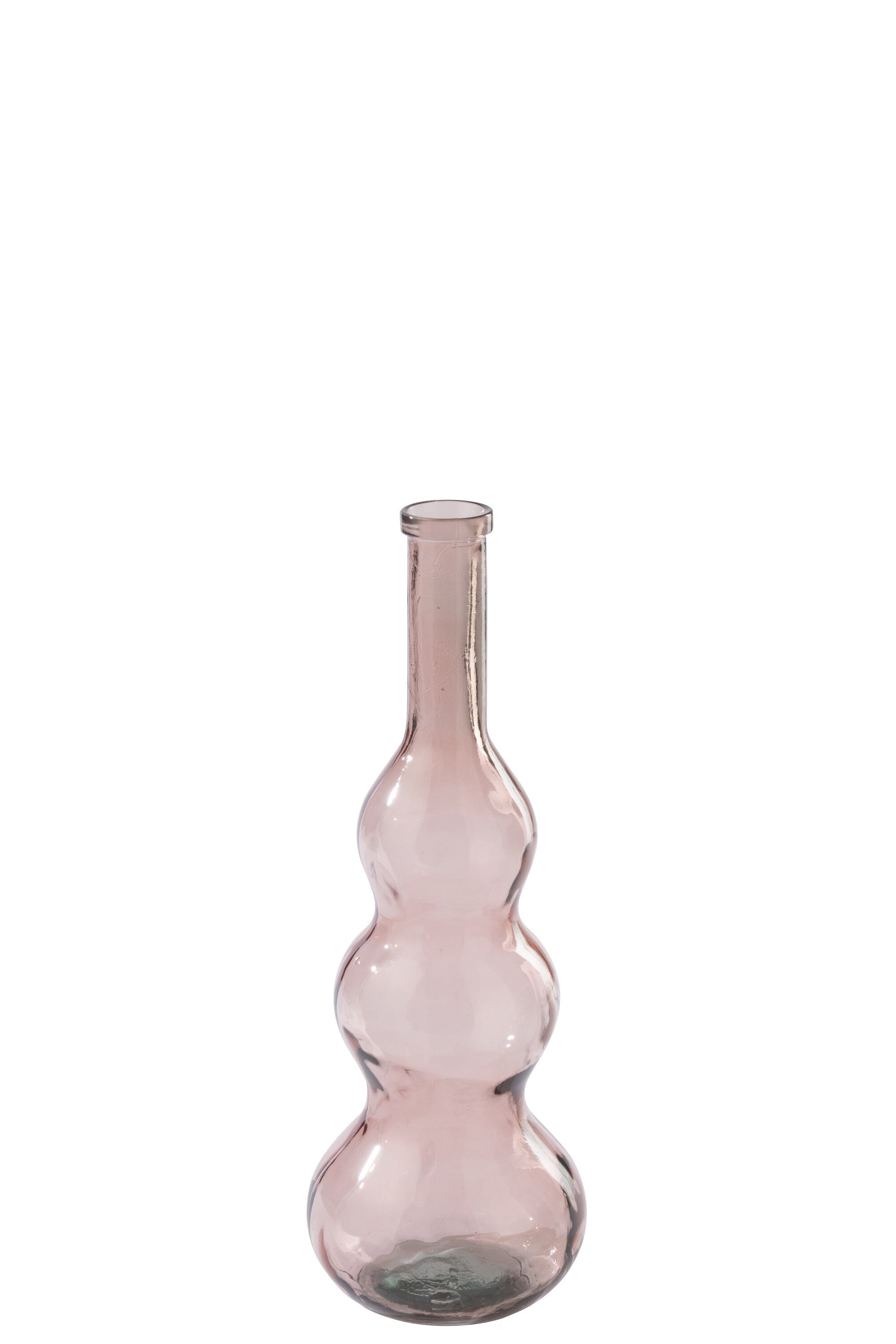 J-Line vloervaas - glas - zalmroze