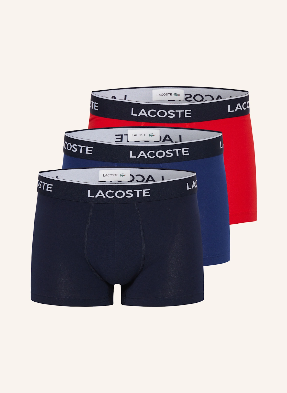 LACOSTE 3er-Pack Boxershorts