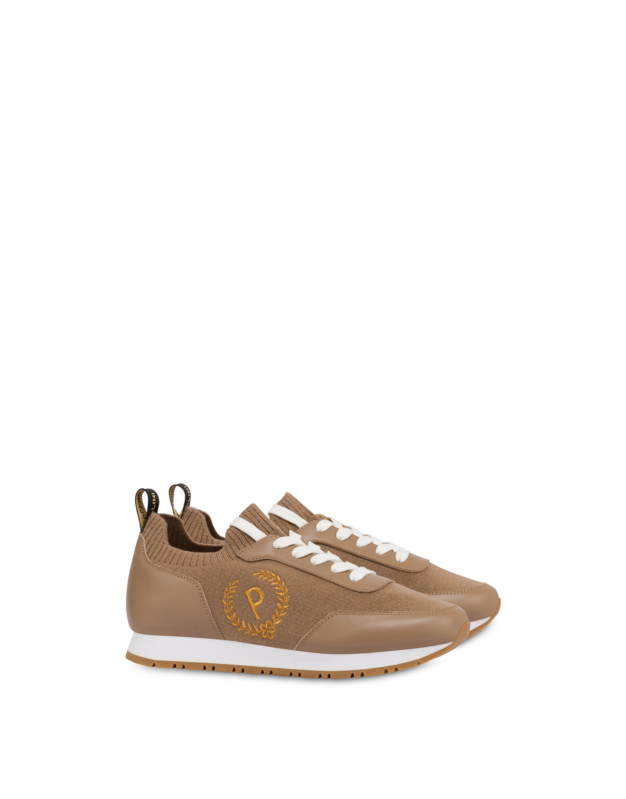 Sneakers Astra In Vitello Stone/stone