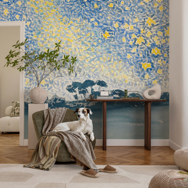 Samoprzylepna tapeta Gwiezdna abstrakcja 104x70 Wallfluent