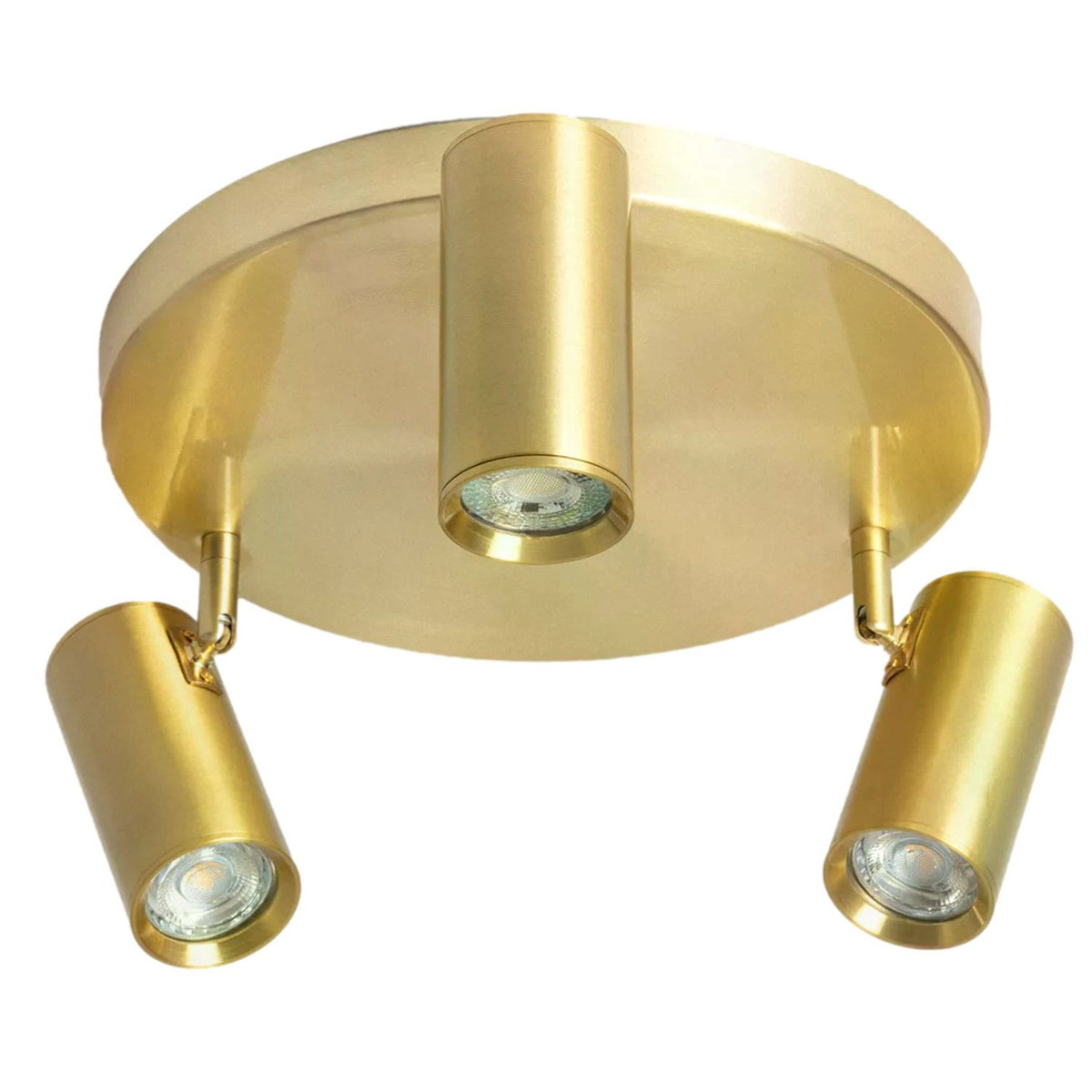 Lampa sufitowa złota Christiano 3xGU10x40W wym: 18x30x30 cm Abruzzo