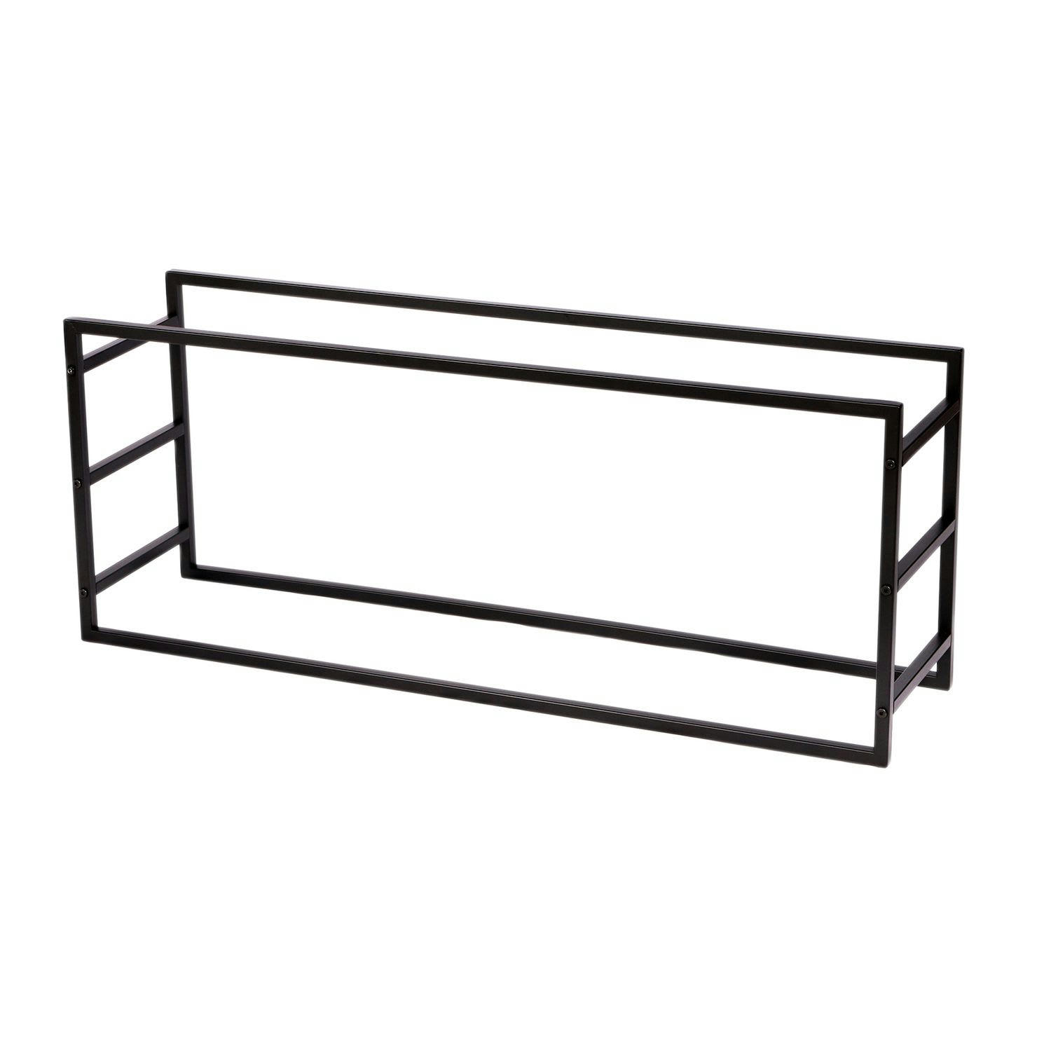 - Porte buches horizontal noir