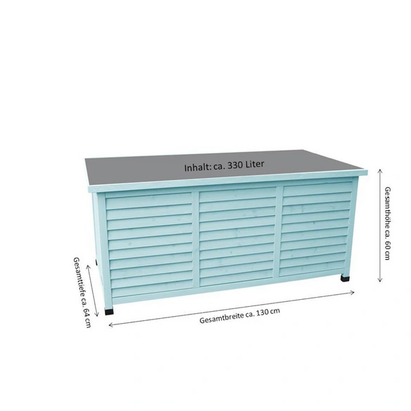 Kissenbox »VINTAGE«, BxHxT: 132 x 61 x 66 cm, mint