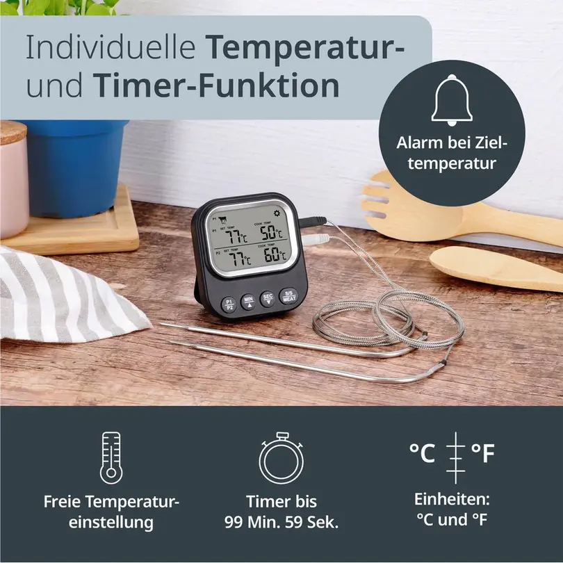 Grill-& Fleischthermometer Ade