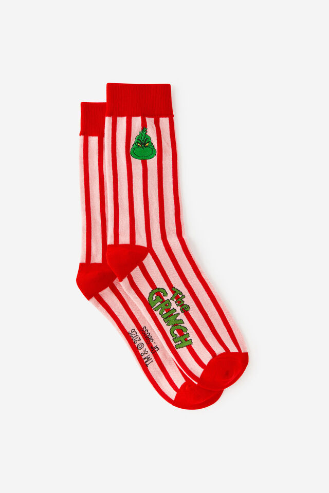 The Grinch Christmas Crew Socks