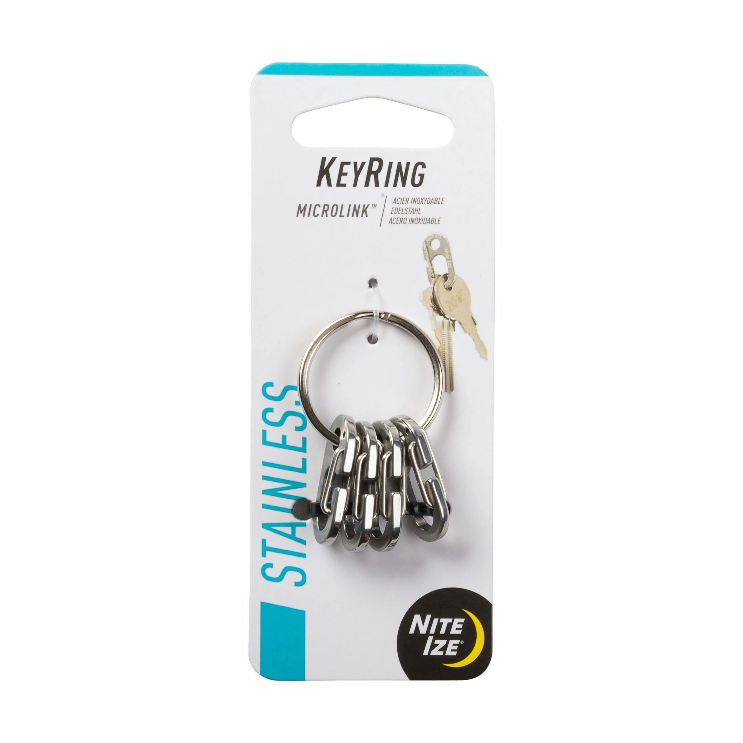 Nite Ize Stainless Steel MicroLink™ Key Ring