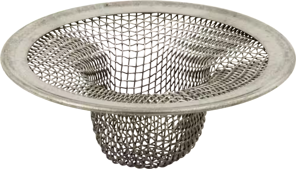 PlumbShop Universal Fit Mesh Sink Strainer, Assorted Sizes, 3-pk