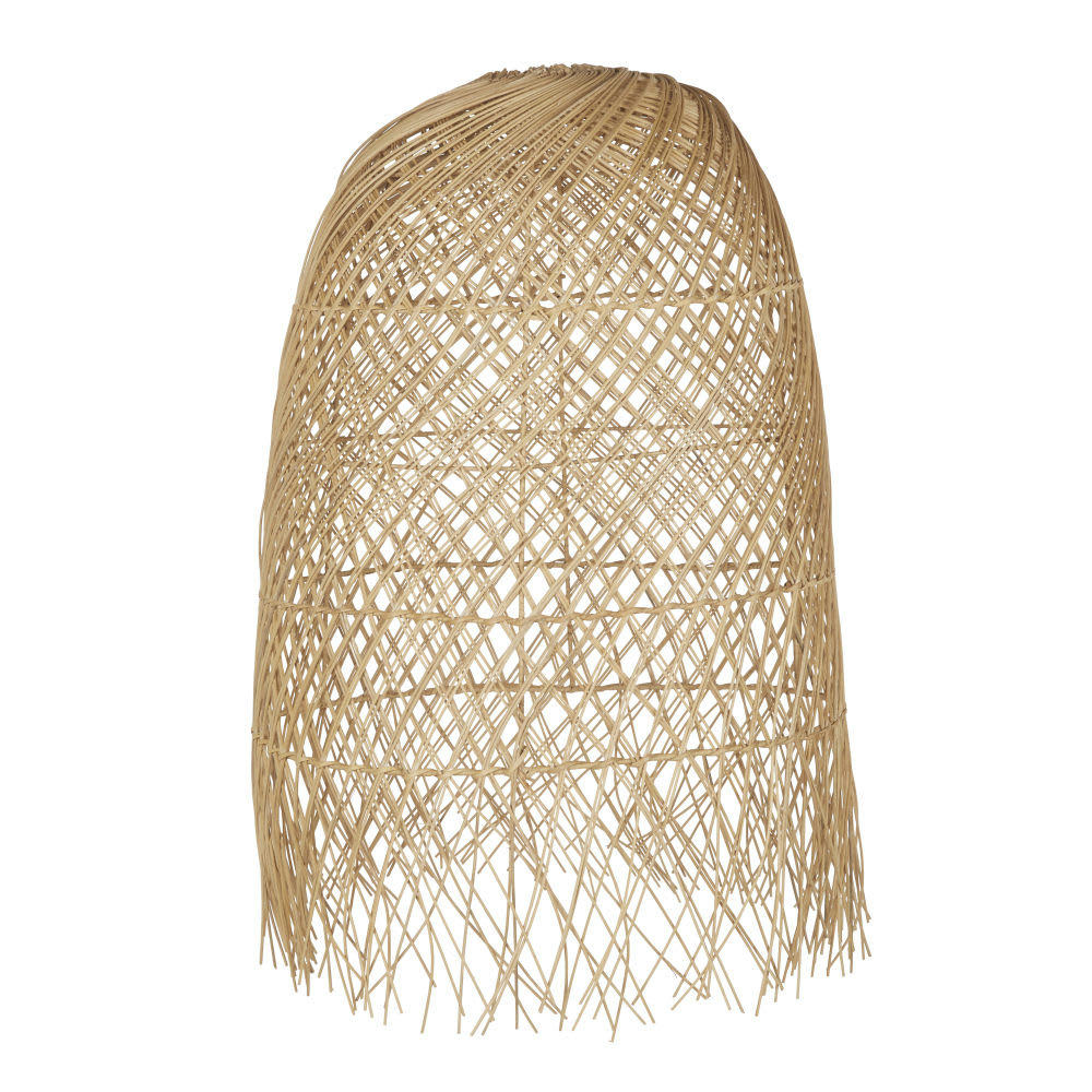 AHLAN - Abat-jour pour suspension en rotin tressé main