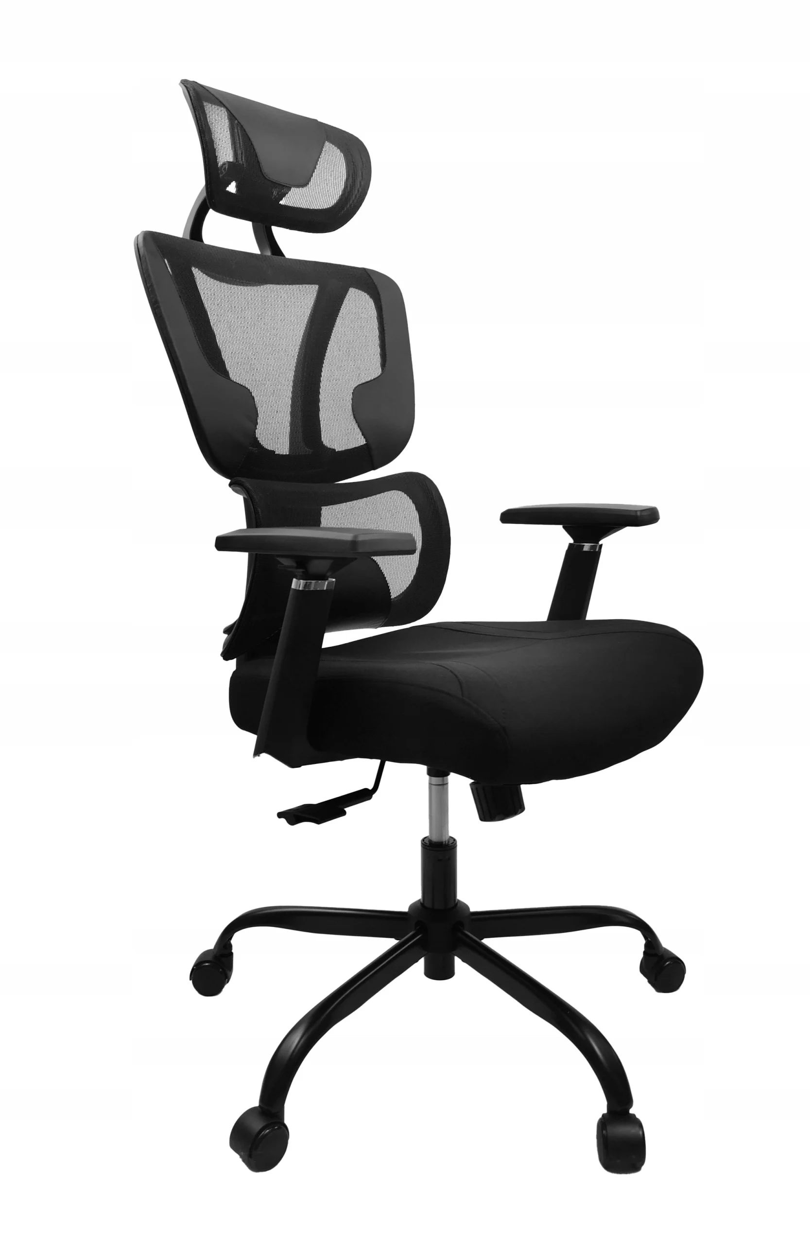 Fotel biurowy ergonomiczny obrotowy regulowany ulga dla pleców premium