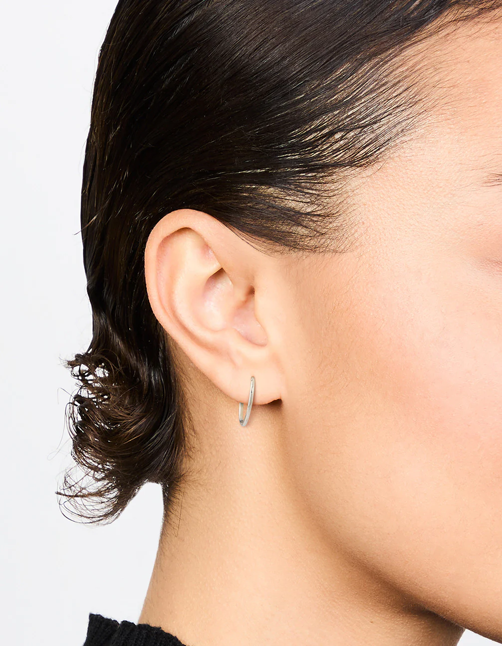Surgical Steel Medium Sleeper Earrings 12 mm