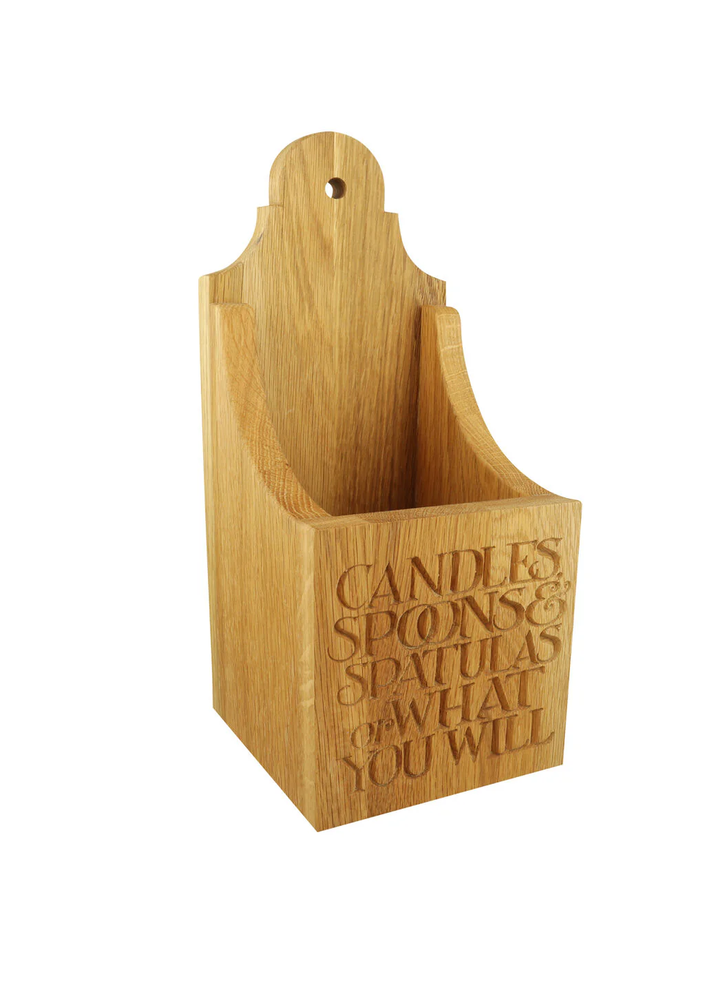 Black Toast Wooden Wall Hanging Storage Box