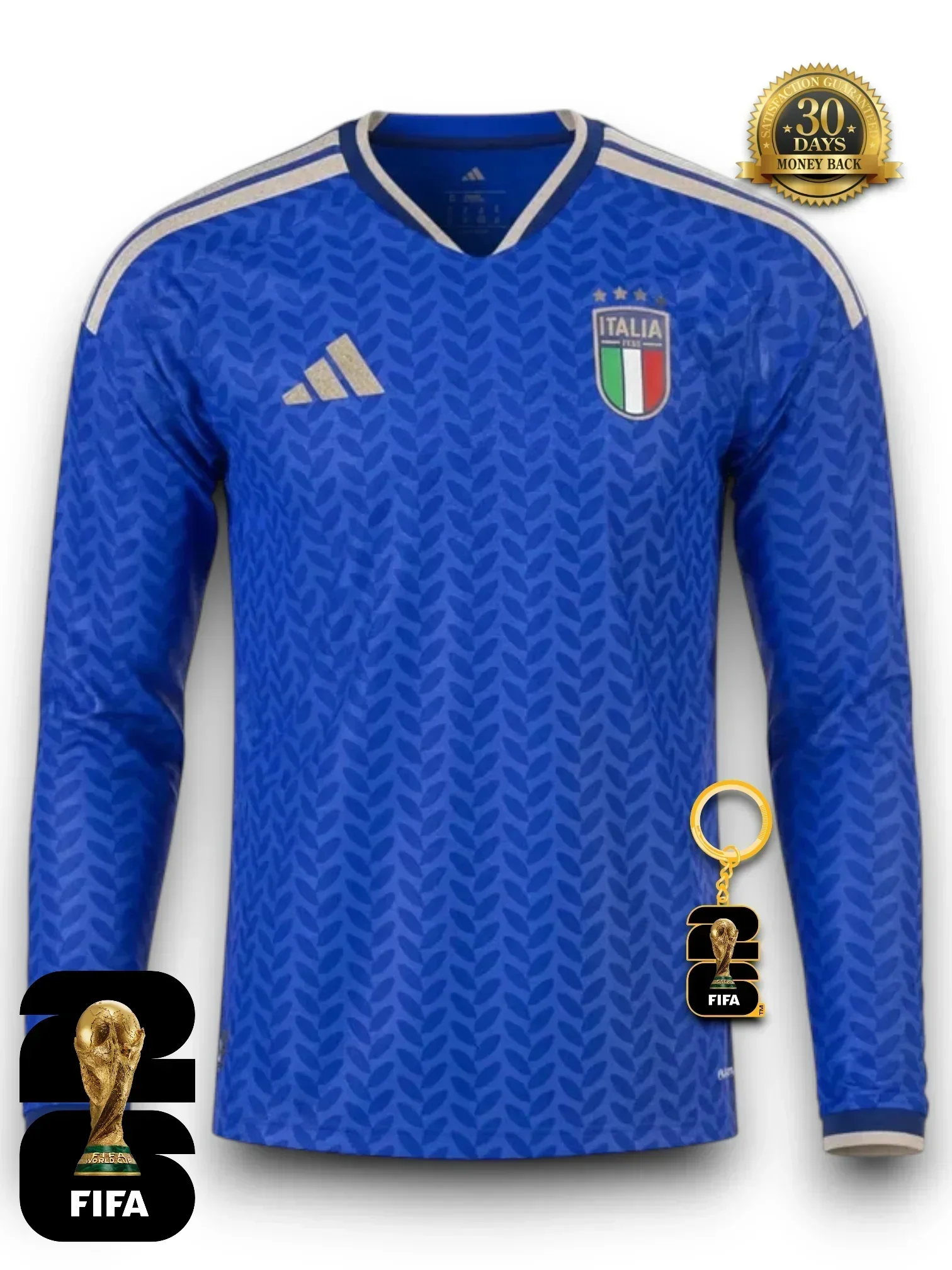 Italy World Cup 2026 Jersey - Long Sleeve