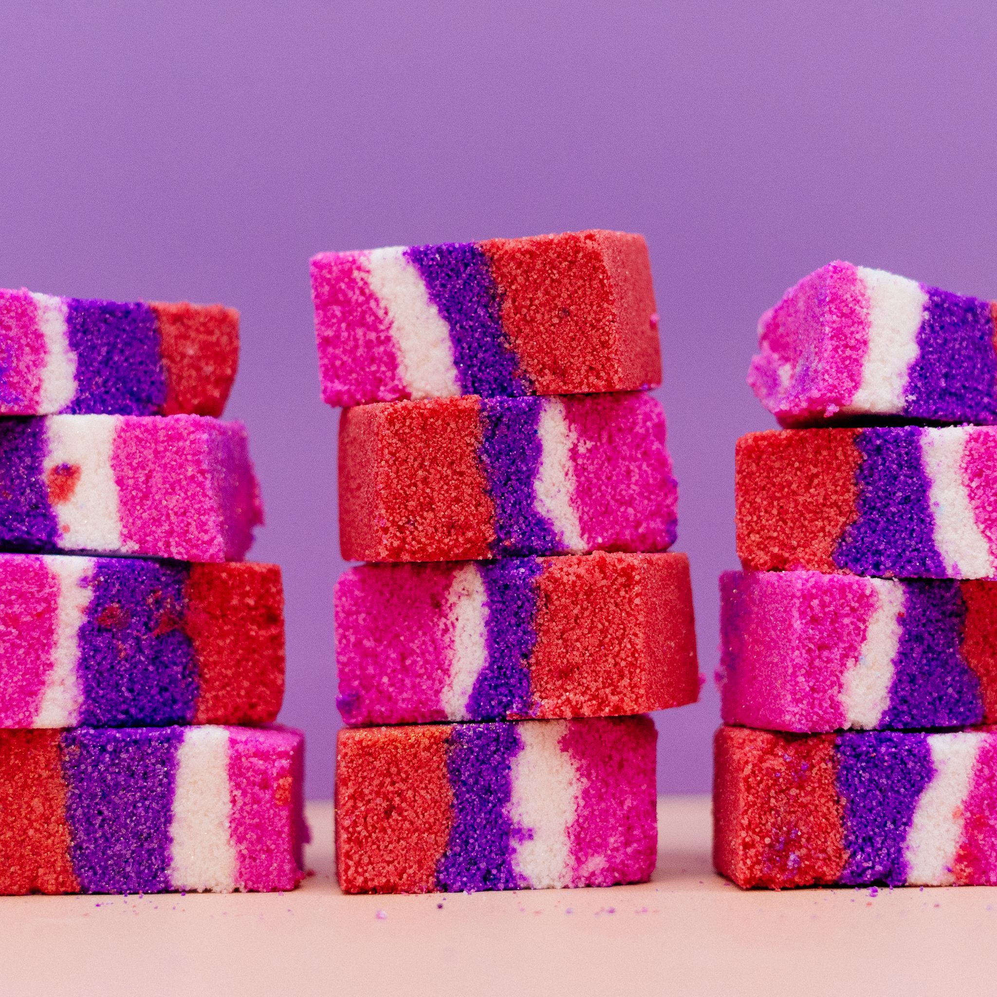 Scentish Raspberry Creme Bath Rocks