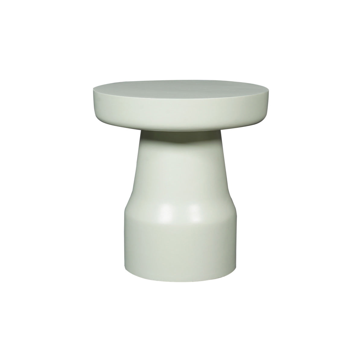 StarFurn Bijzettafel Drum - Rond Groen Hout - 40x40x42cm