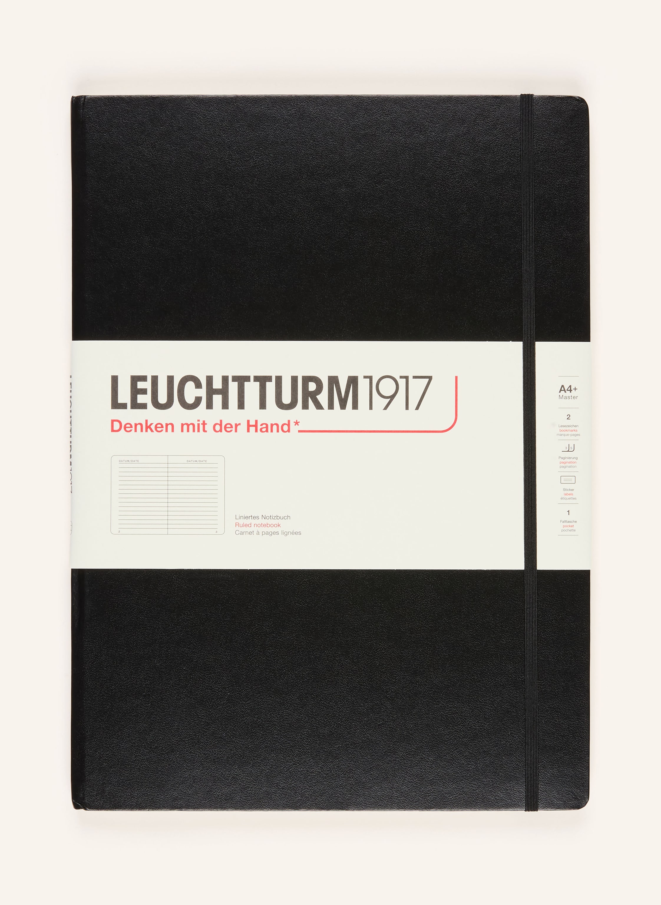 LEUCHTTURM1917 Notizbuch MASTER SLIM