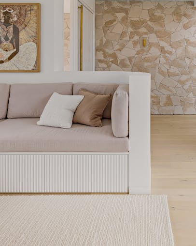 Laila Ivory Braided Wool Rug