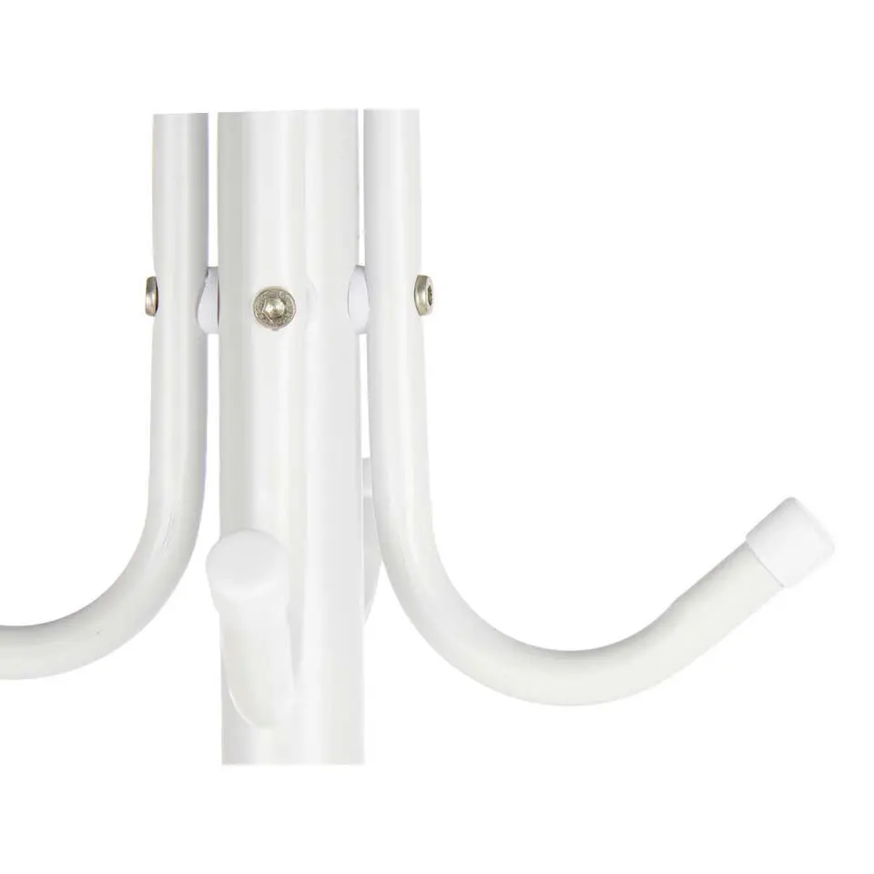 Kipit Kapstok - staand - wit - metaal - 175 x 48 cm