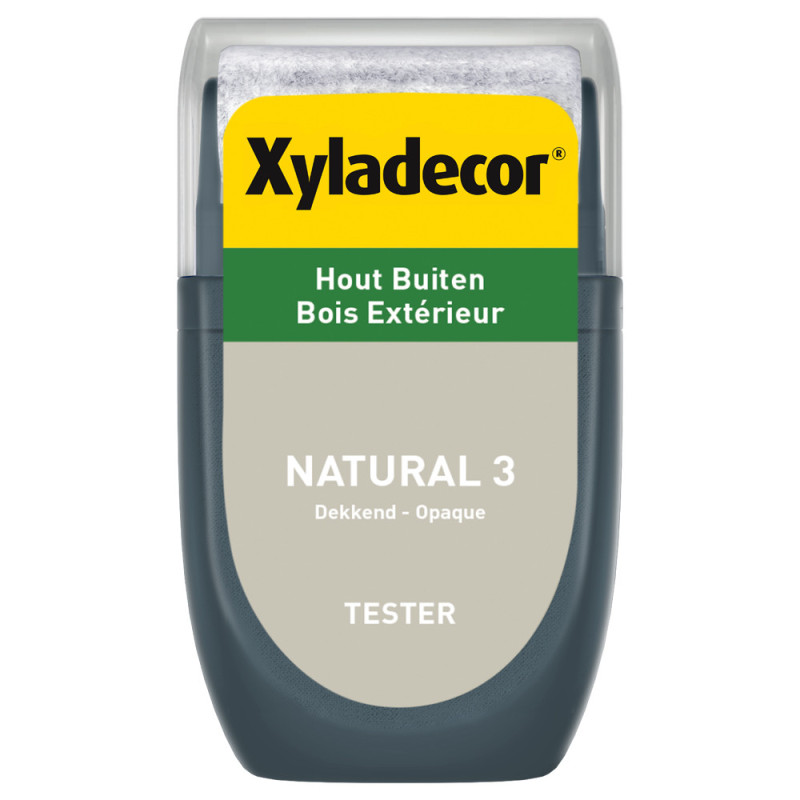 Testeur lasure pour bois opaque natural 3 0,03 L XYLADECOR