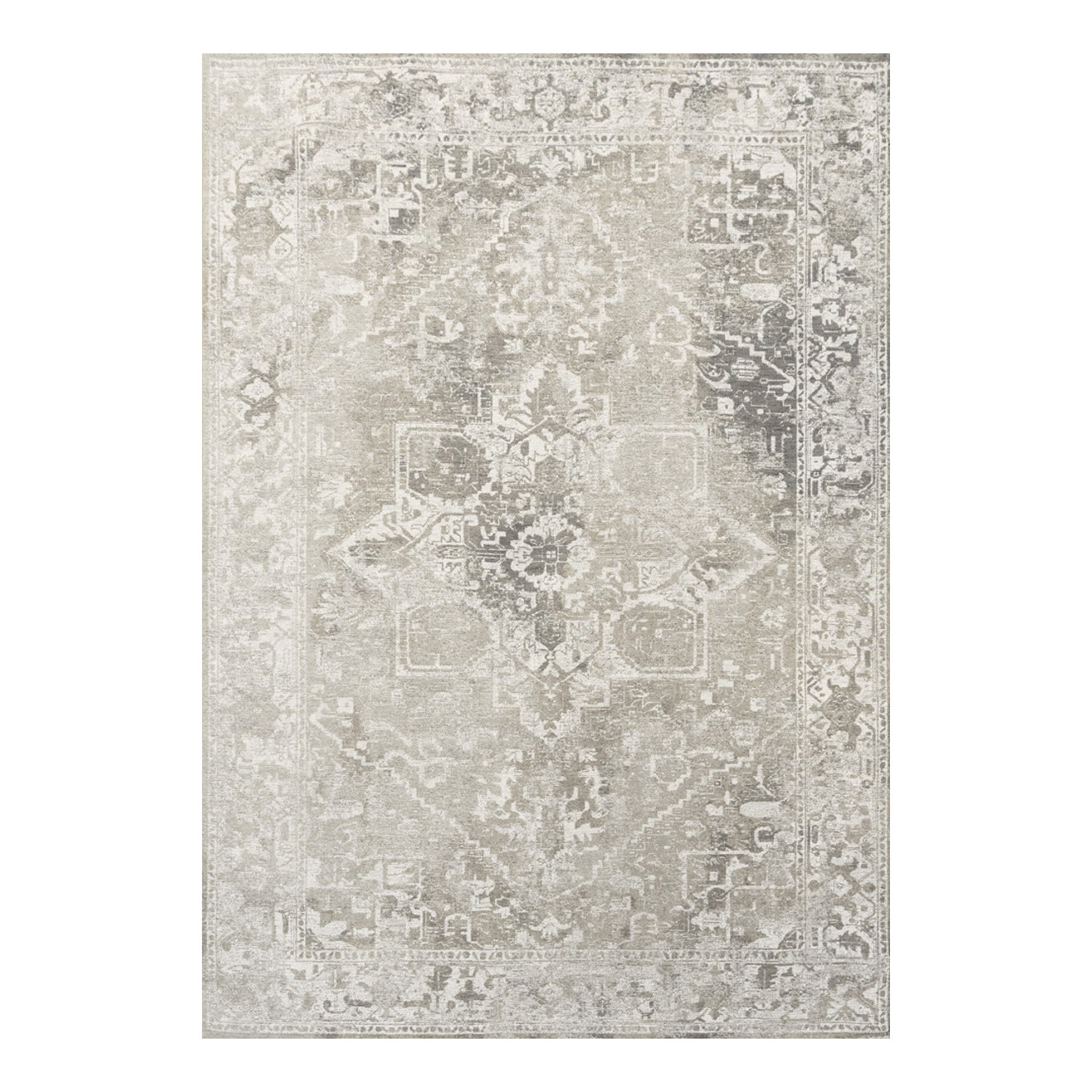 Ecorugs vloerkleed Suede - grijs - 170x240cm