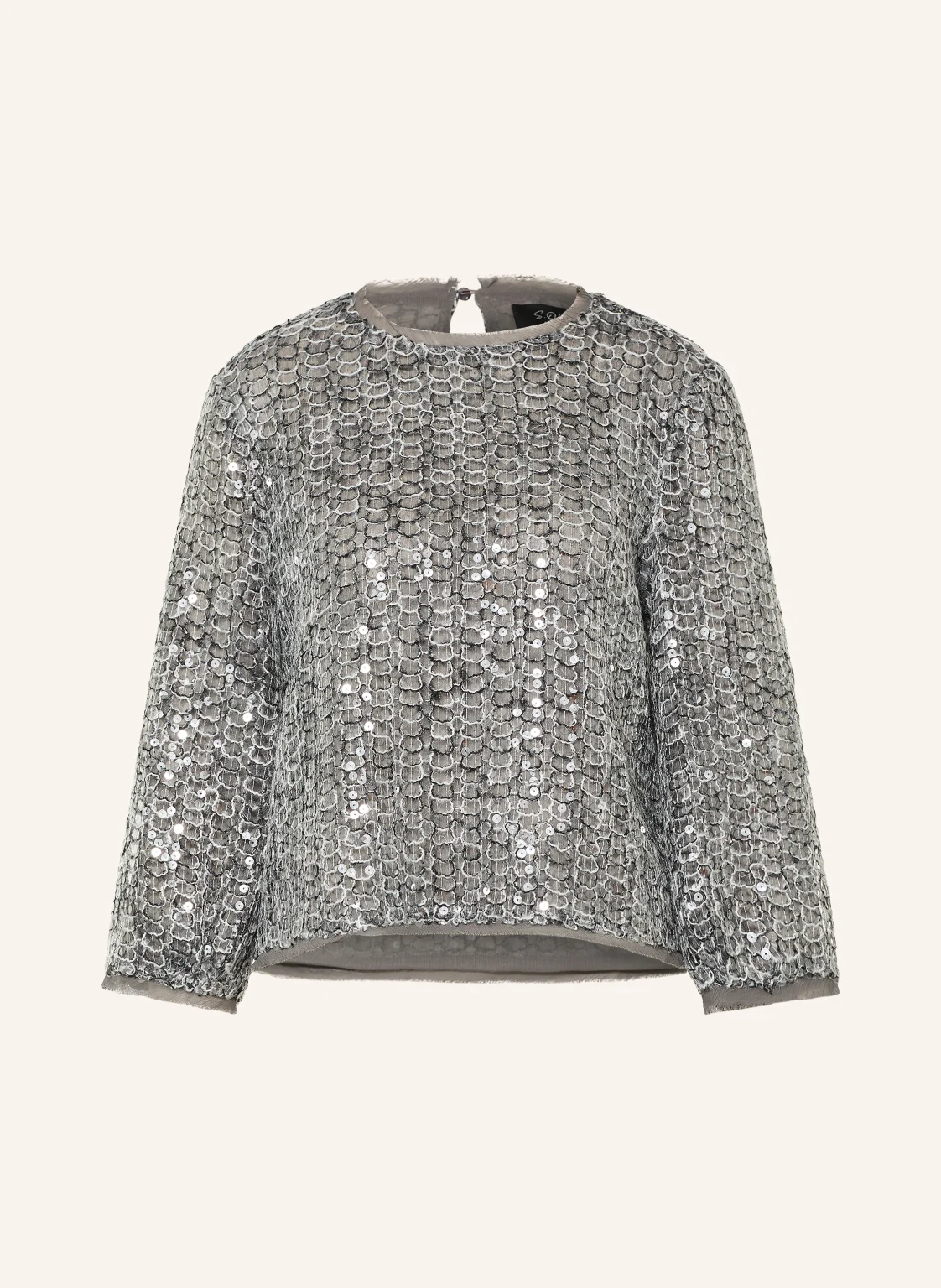 s.Oliver BLACK LABEL Blusenshirt mit Pailletten