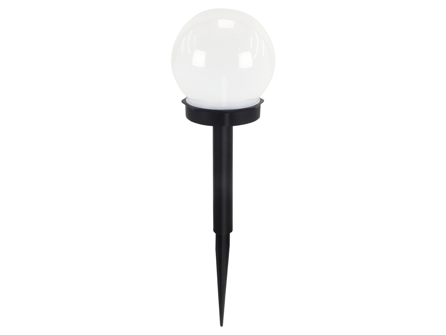 Lampa solarna Olin LED 33 cm czarna