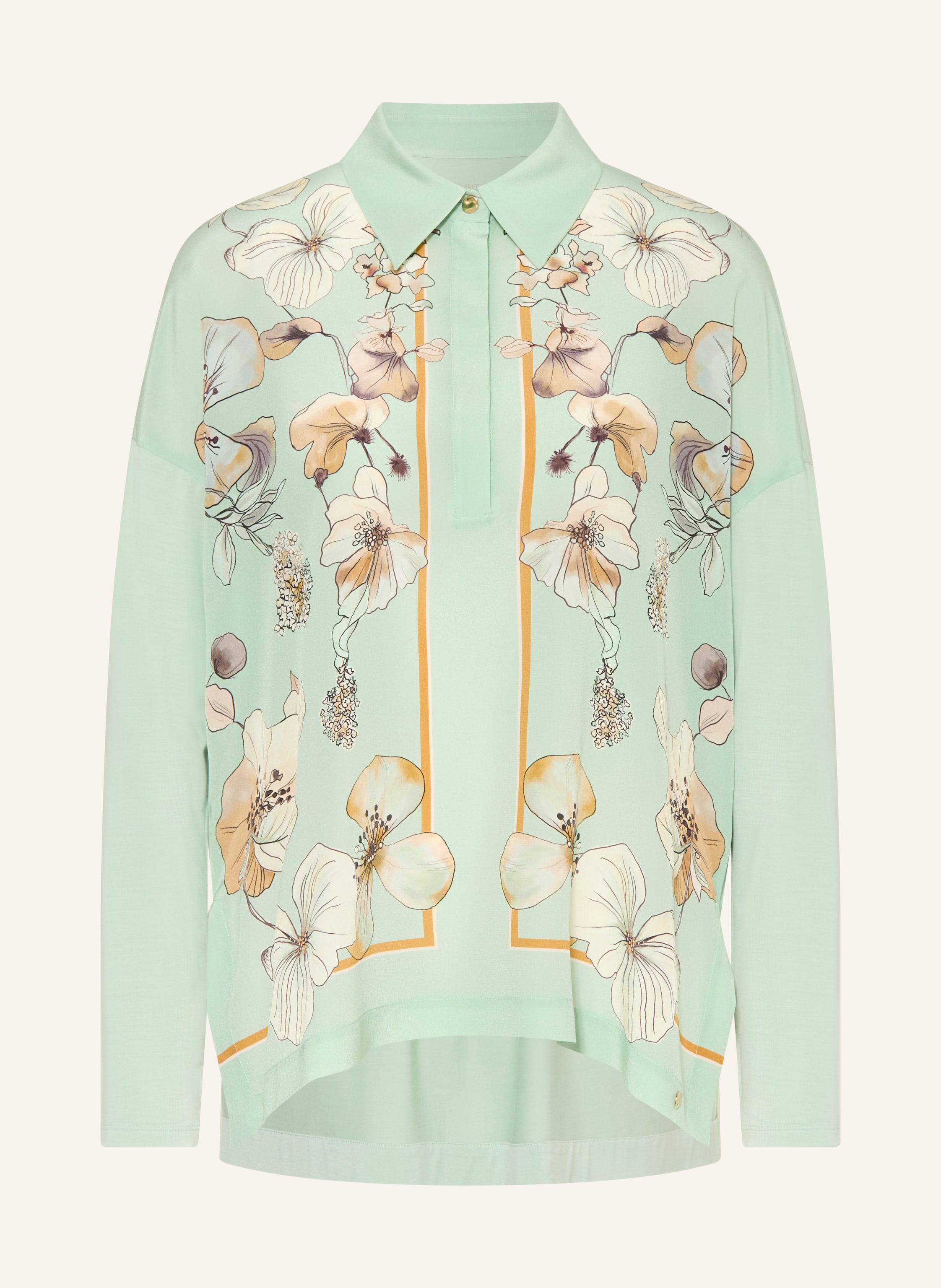 MARC CAIN Blusenshirt im Materialmix