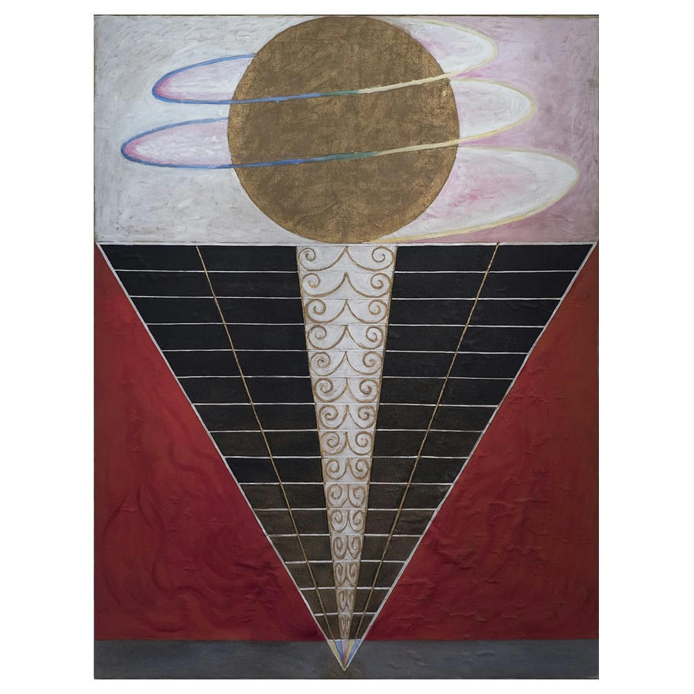 - Tableau - Group X, no. 2 Altarpiece - Hilma af Klint 60x80cm