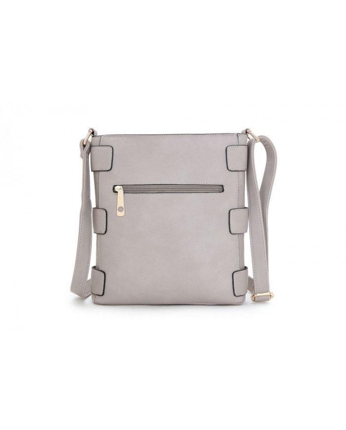 JFY Zip Pockets Crossbody