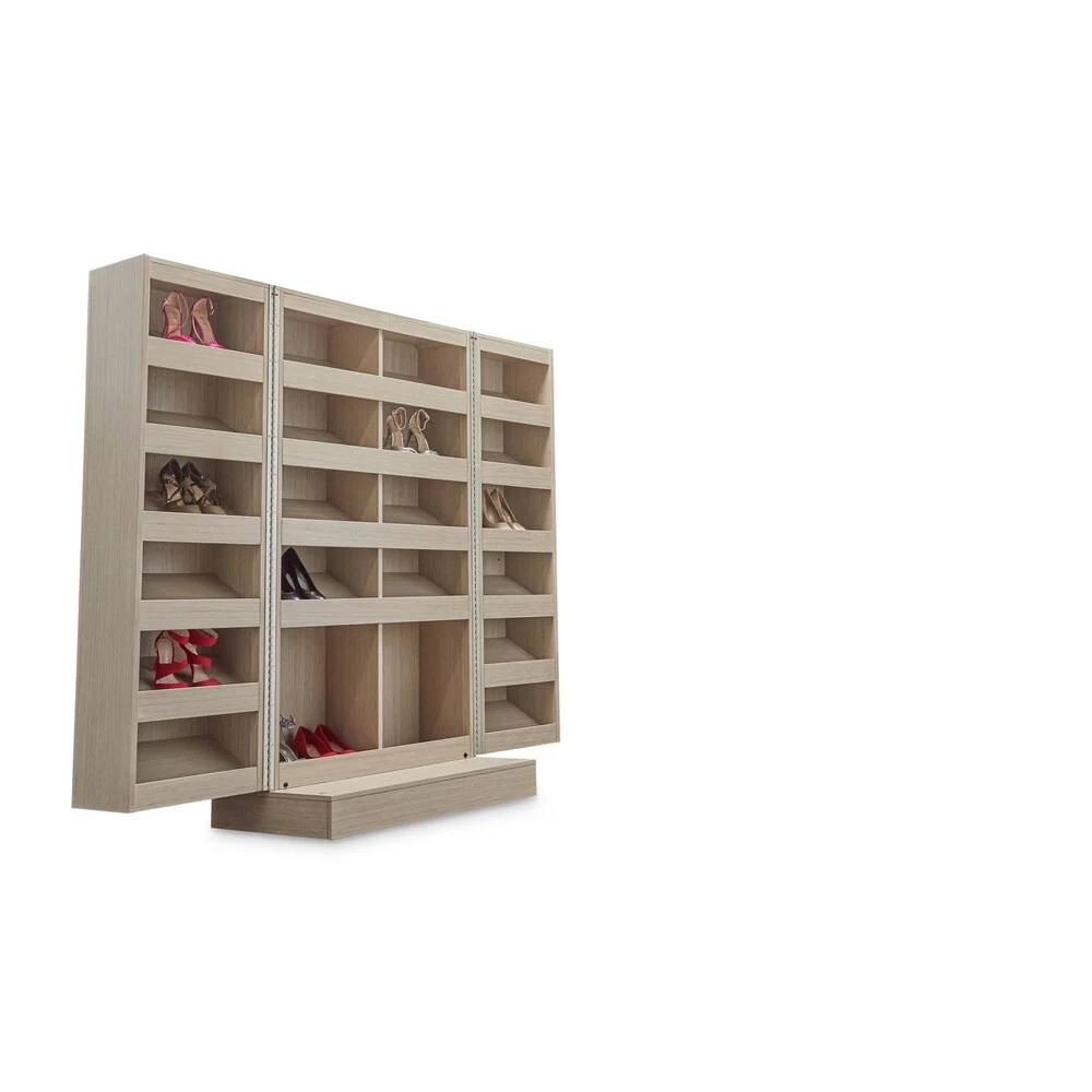 Silverlake Village Washed Oak Footwear Cabinet by Kathy Ireland