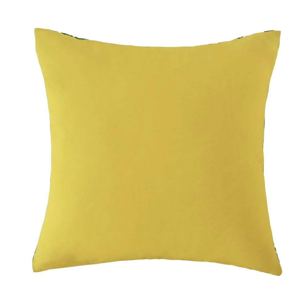 RAMPHASTOS - Coussin d'extérieur imprimé tropical multicolore 45x45