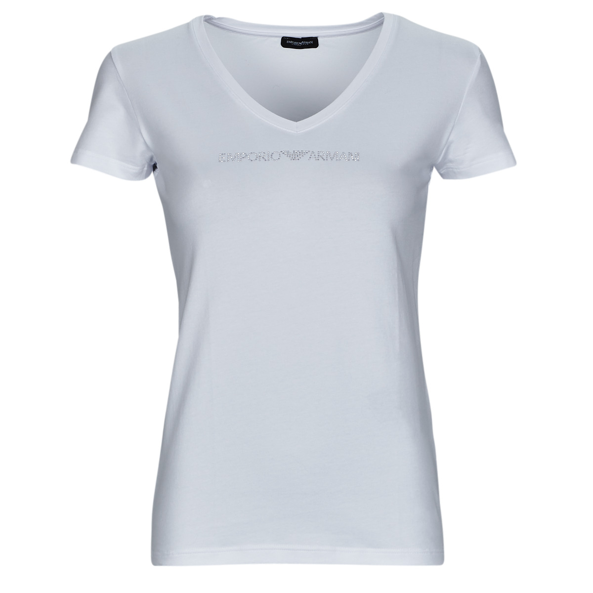 Emporio Armani - T-SHIRT V NECK - White