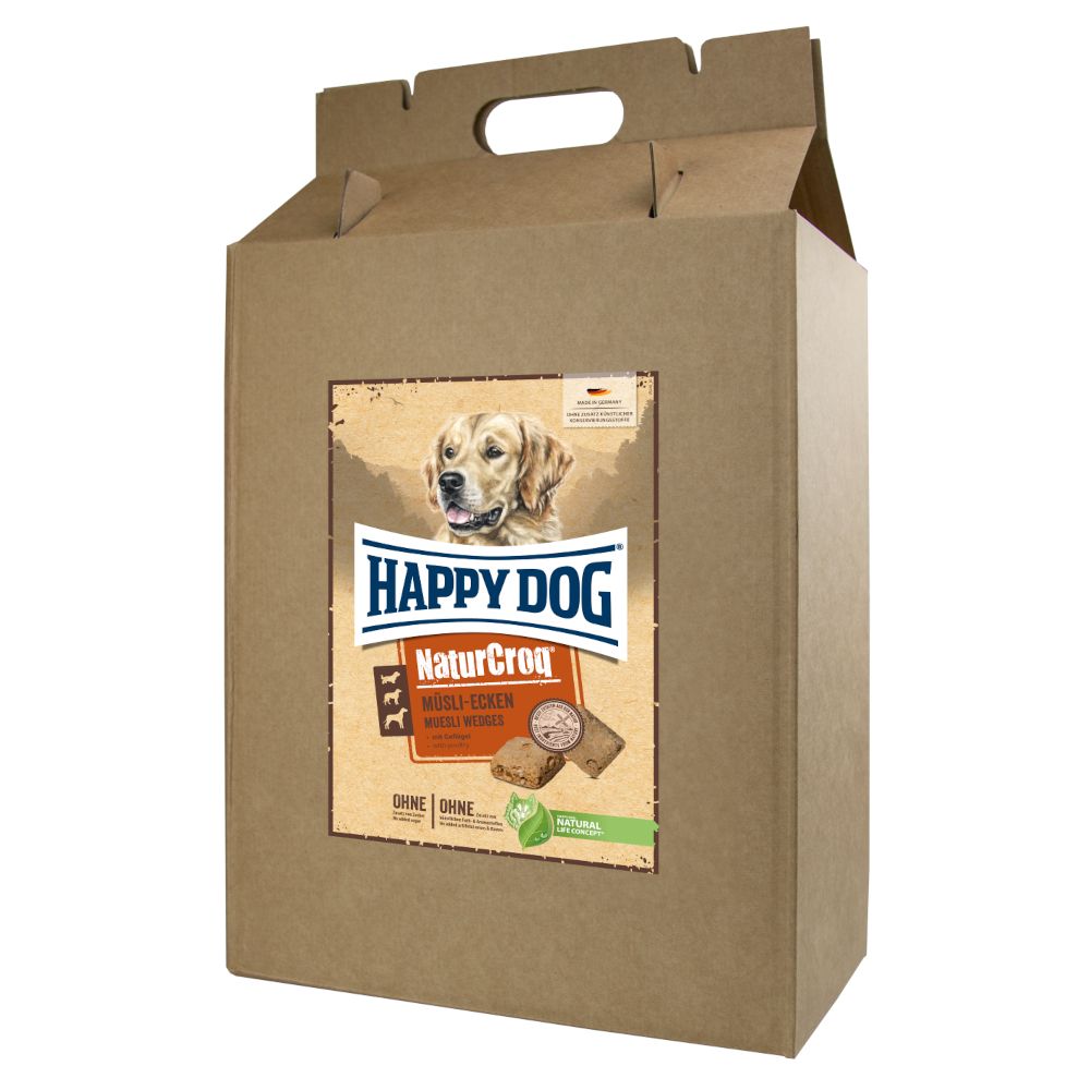Happy Dog NaturCroq Muesli Corners with Poultry