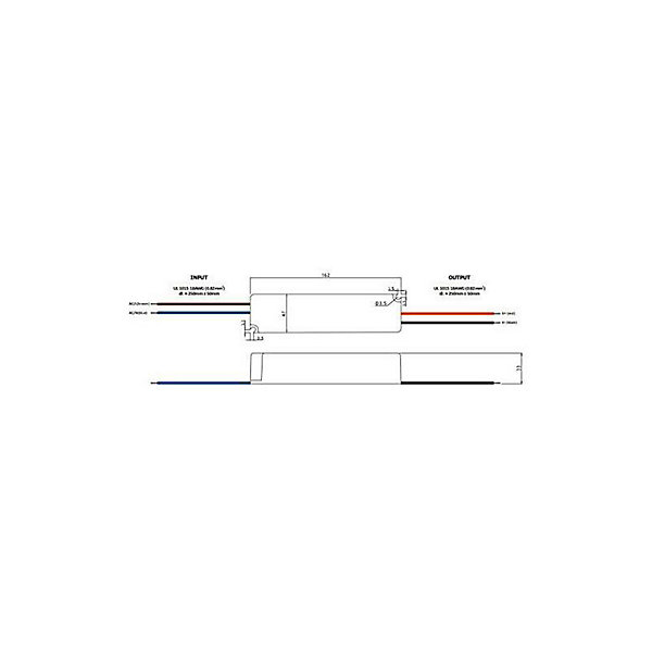 Alimentation LED DC12V 60W 5A étanche IP67 GLP
