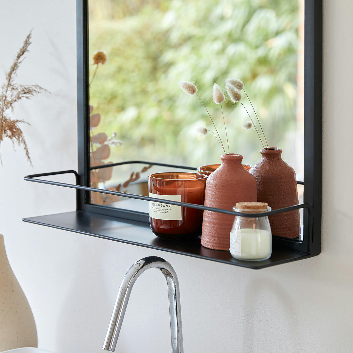 LISON - Miroir en métal 70x50 cm