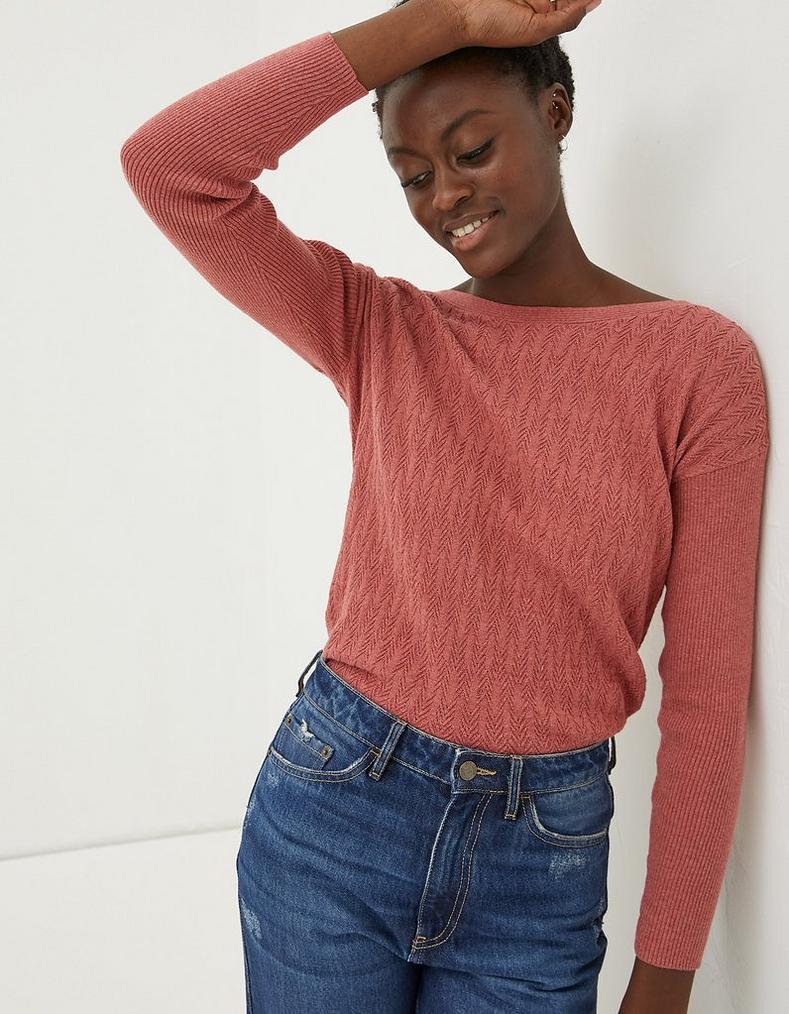 Sophie Boat Neck Jumper