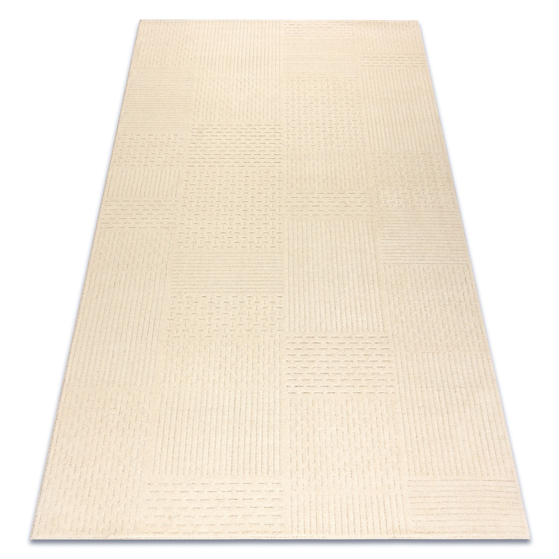 Dywan TEXTURA 488.21.LA100 wełniany OSTA - Linie, geometryczny 160x230 cm