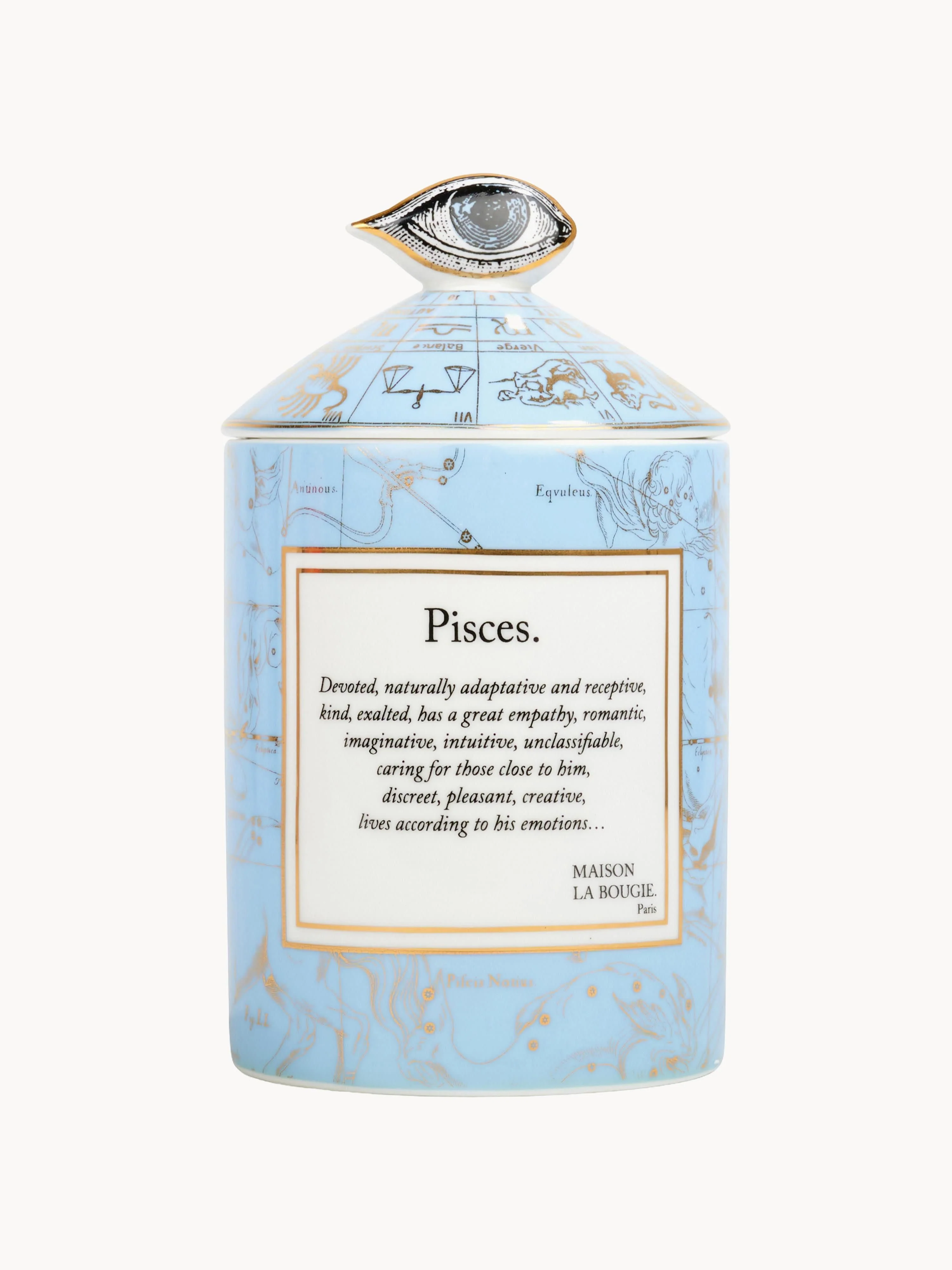 Handgefertigte Duftkerze Pisces (Monoi & Meersalz)