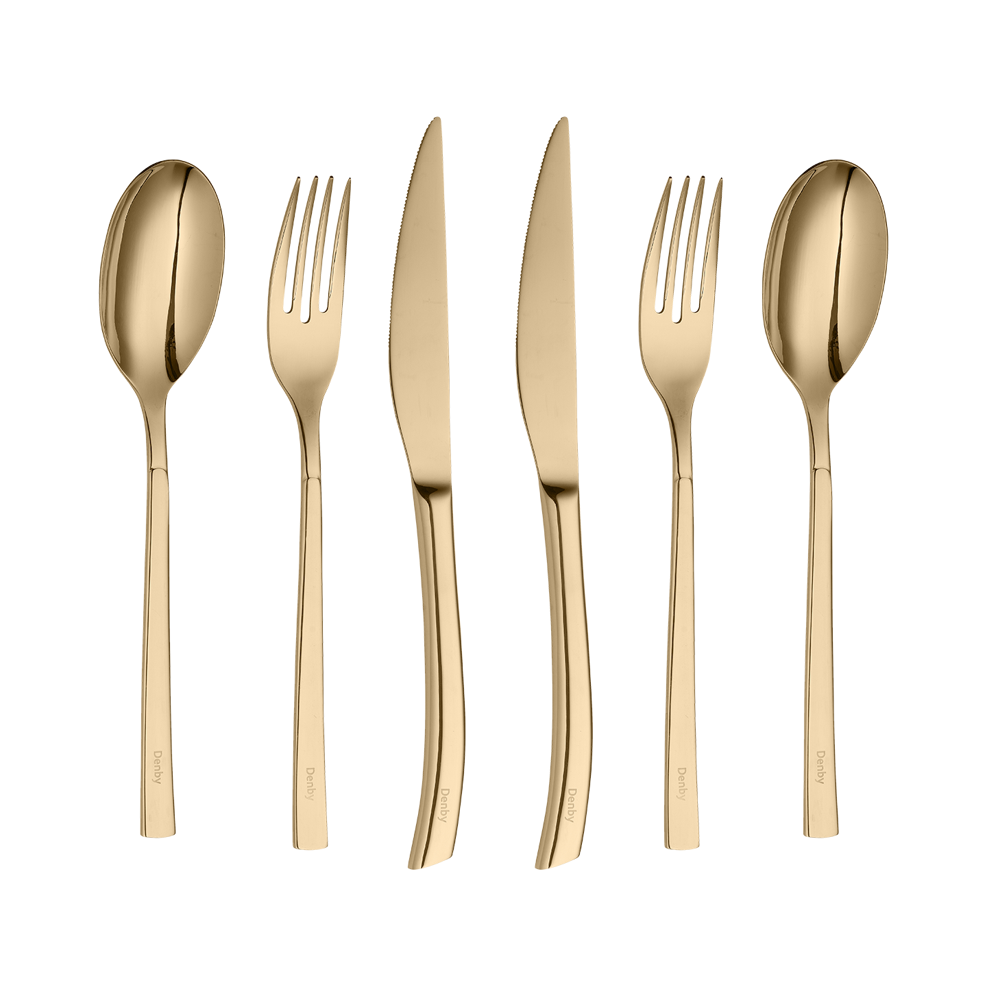 Spice Champagne 6 Piece Cutlery Set