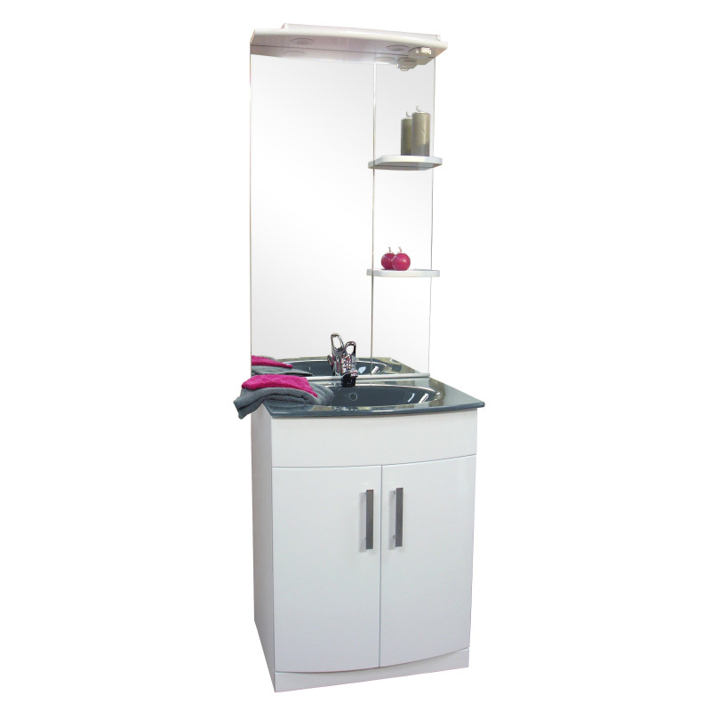 Ensemble de salle de bain Foggia blanc 60 cm AYOR BATHROOM