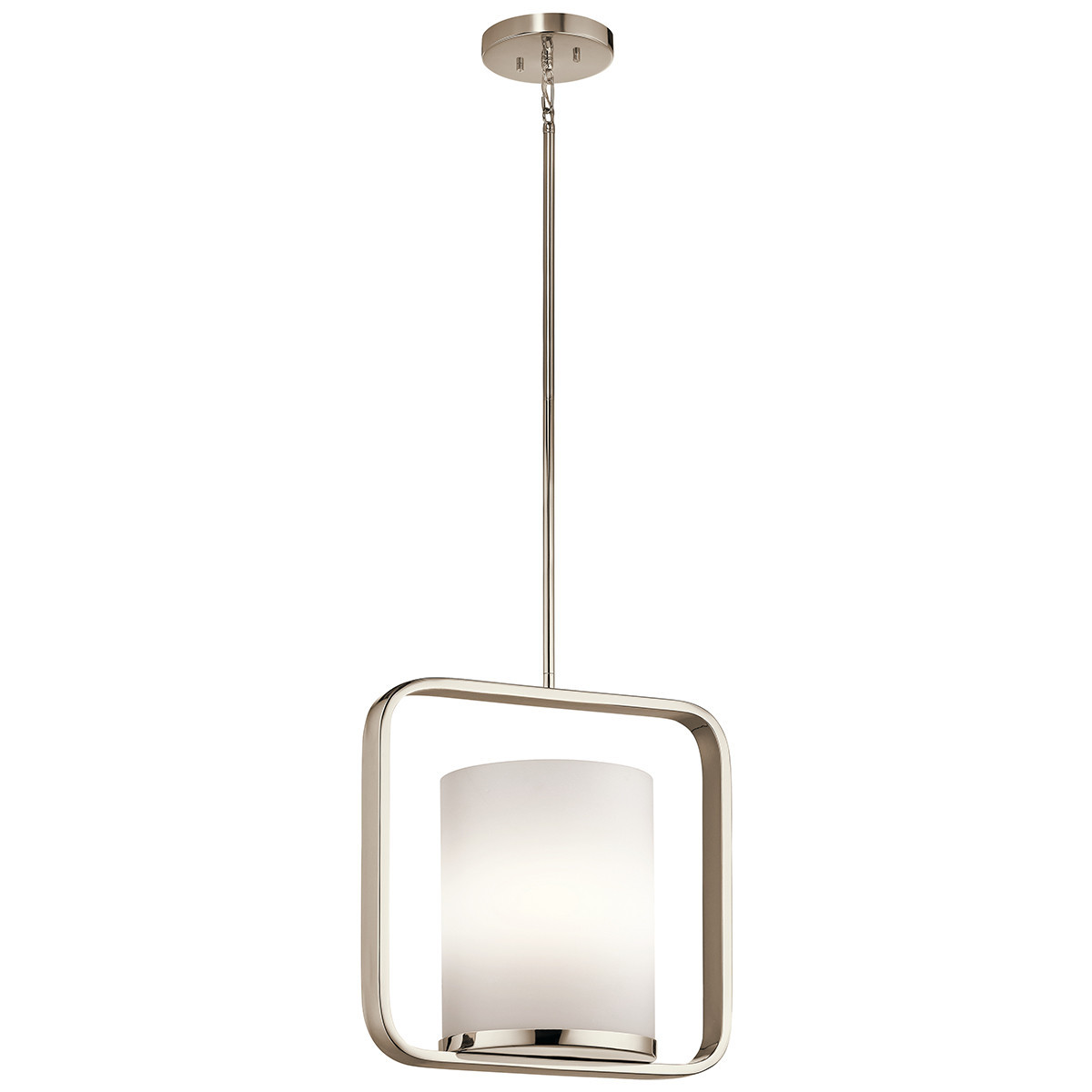 Lampa wisząca polerowany nikiel City Loft 1xE27x60W Kichler