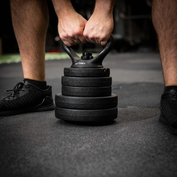 Obciążenie bitumiczne 1,25 kg ACTIGET talerz kompozytowy do sztangi 29 mm