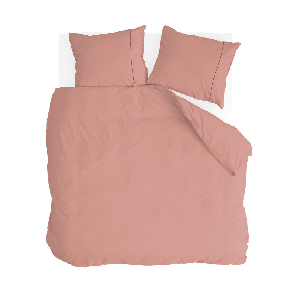 Walra - Dekbedovertrek Remade Uni Essence - 240x220 cm - Roze