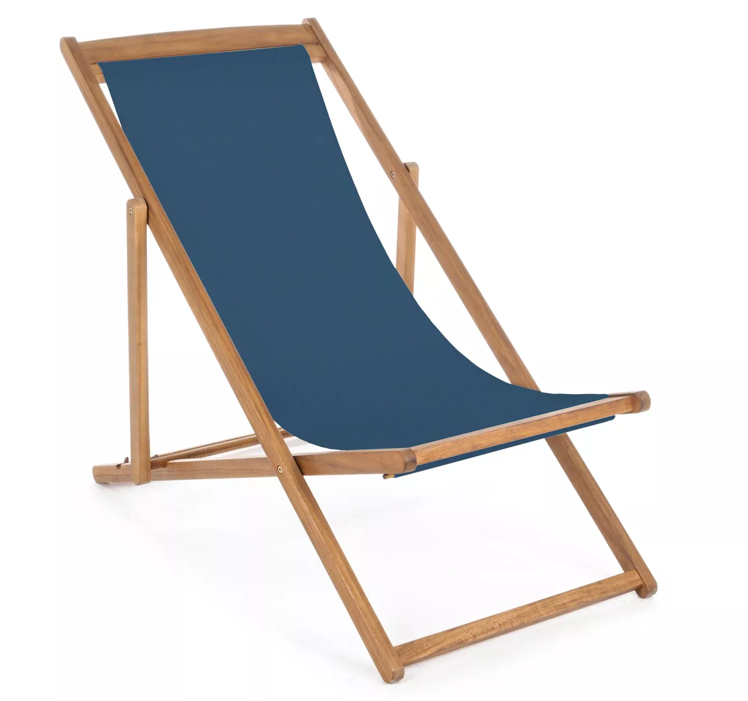 Leżak Relax niebieski