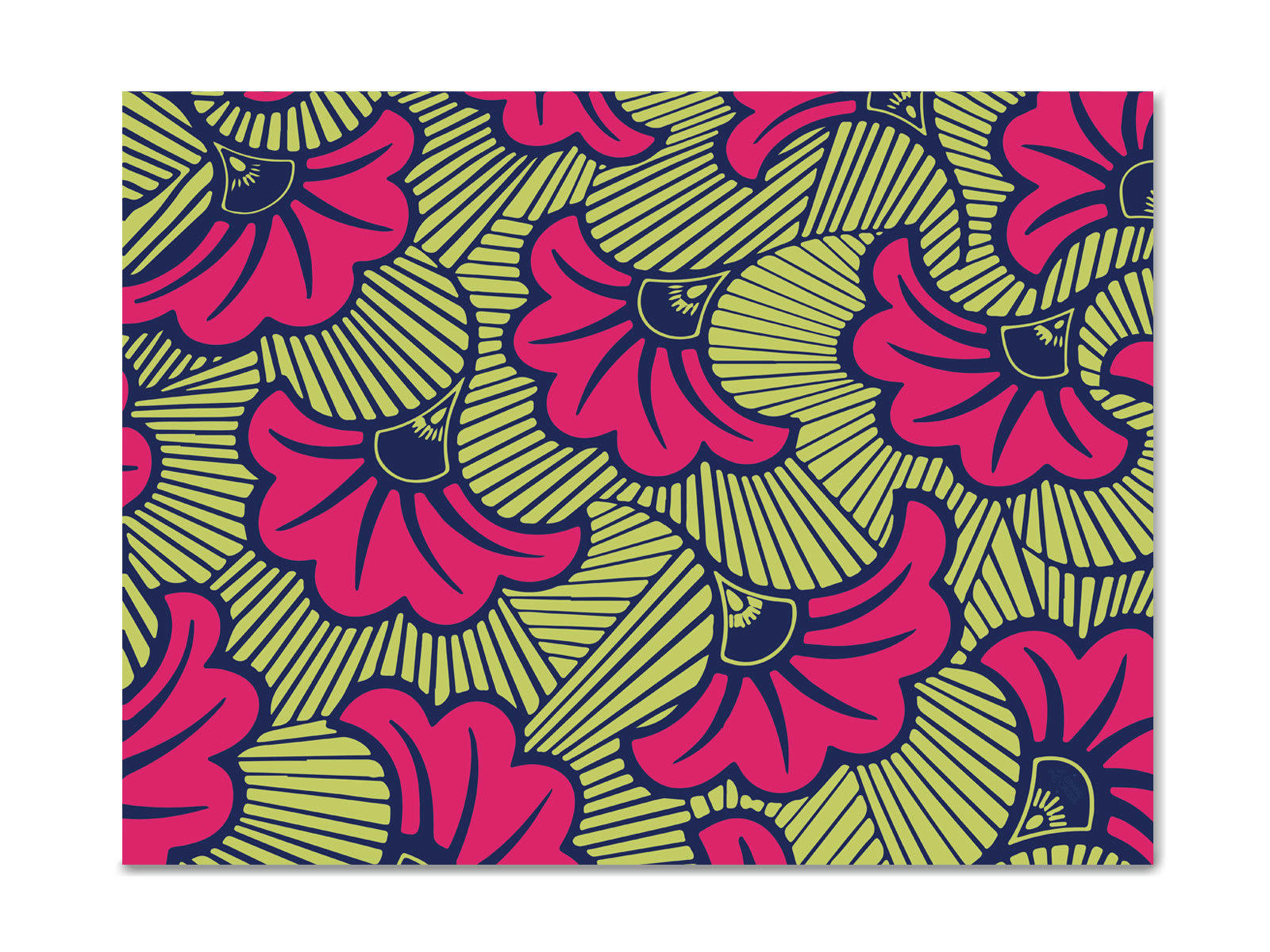 - Set de table wax amarante 36x48cm