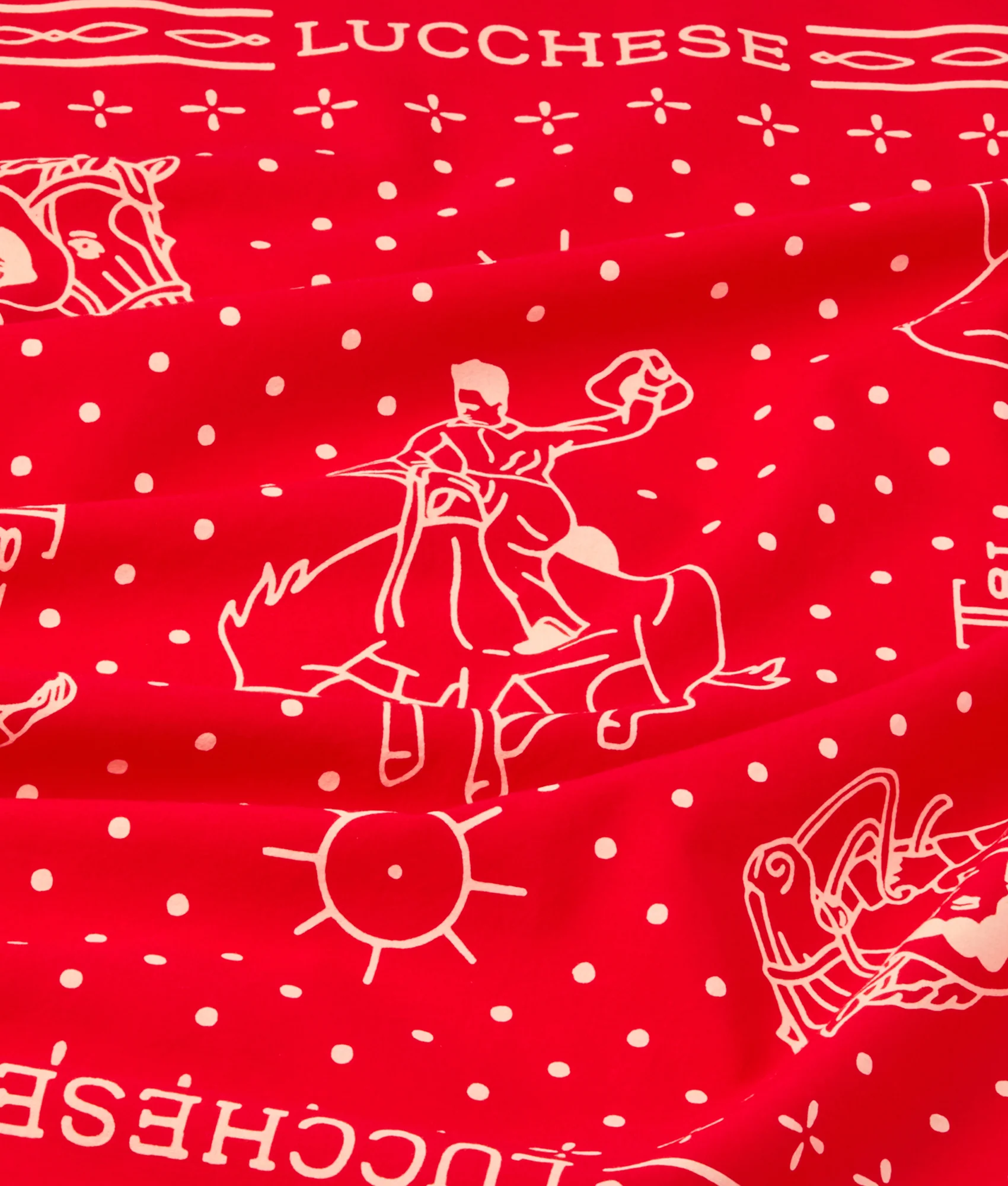 Western Bandana - Red