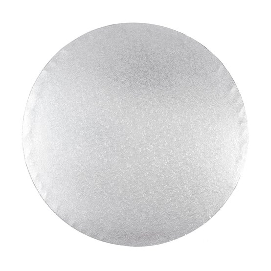 Silver Round Cake Drum 14 Inches