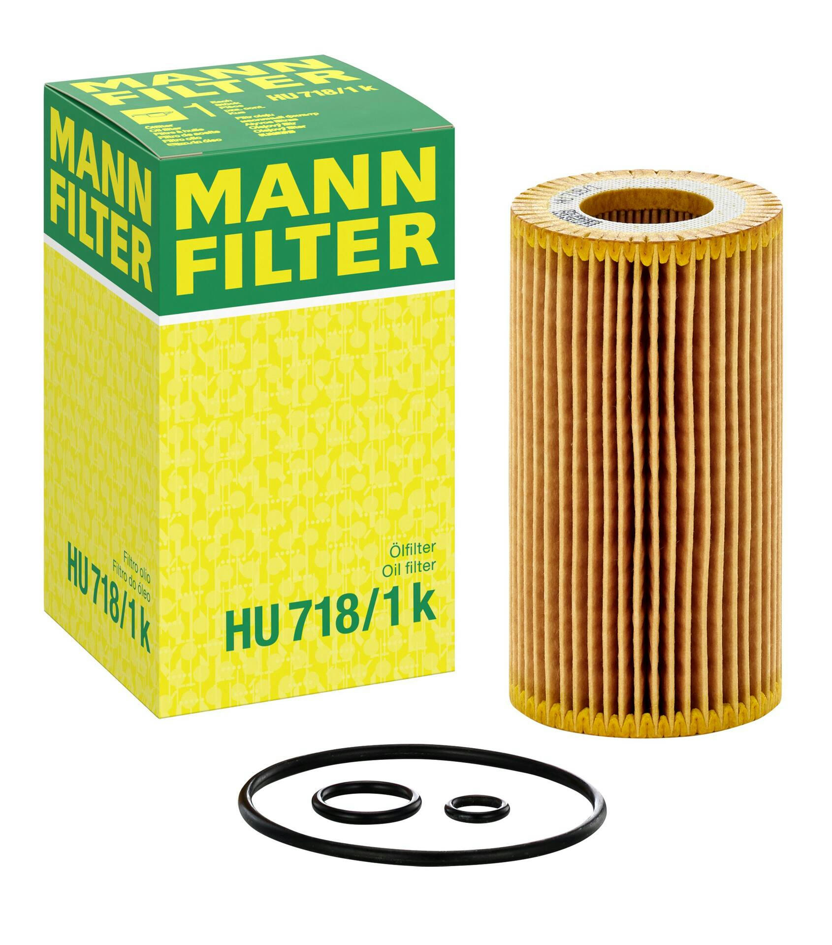 MANN-FILTER HU 718/1 K Cartridge Oil Filter