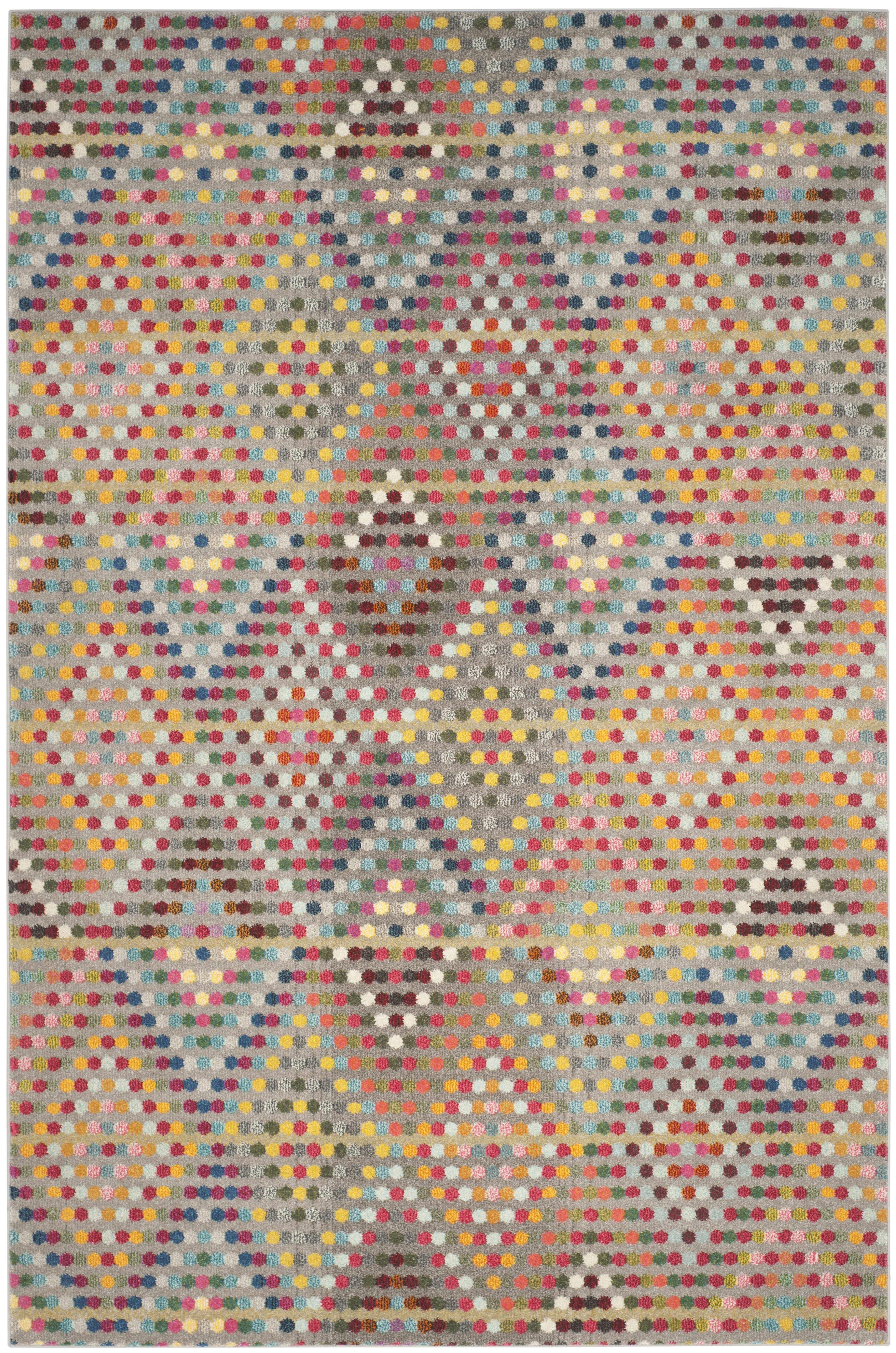 MONACO - Tapis de salon interieur en multi & beige, 122 x 170 cm